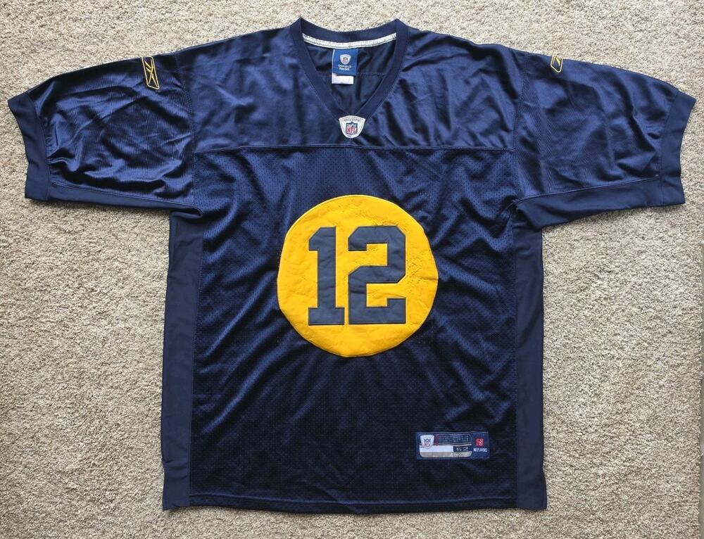 Aaron Rodgers #12 Green Bay Packers NFL Jersey - ACME Reebok OnField - Sz 52